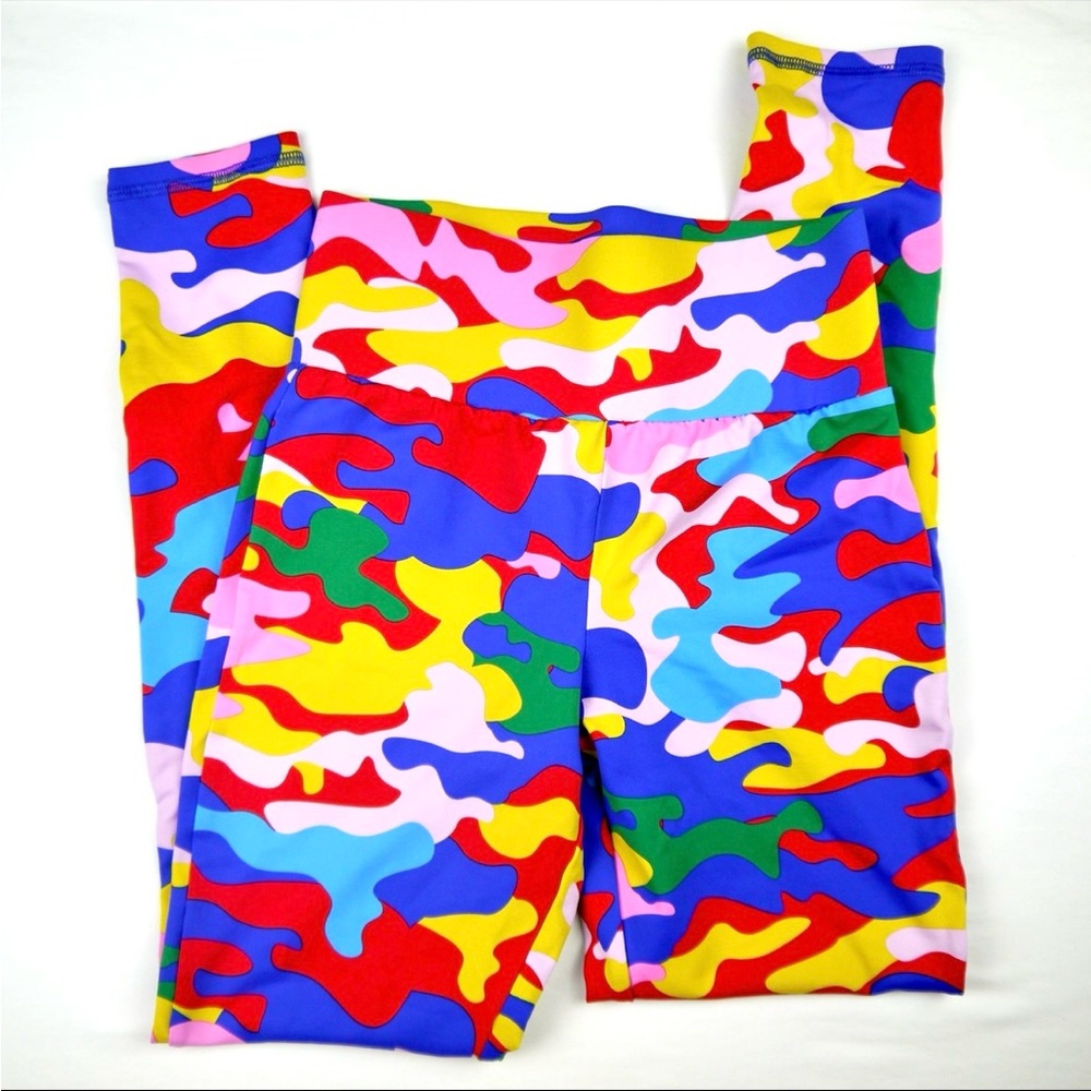 Rainbow Camo leggings